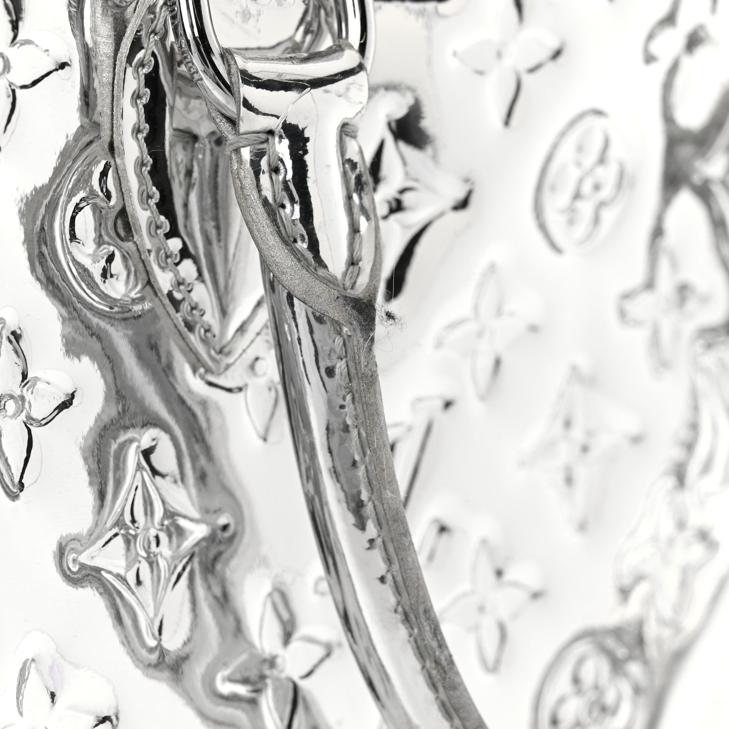 Louis Vuitton Monogram Miroir Lockit Silver 12 of 16