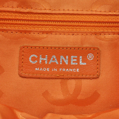 Chanel Calfskin Quilted Large Cambon Flap Brown Beige 8 of 10