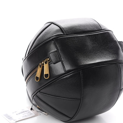 Gucci Piuma Lux Energy Tifosa Basketball Shaped Shoulder Bag Black 7 of 8