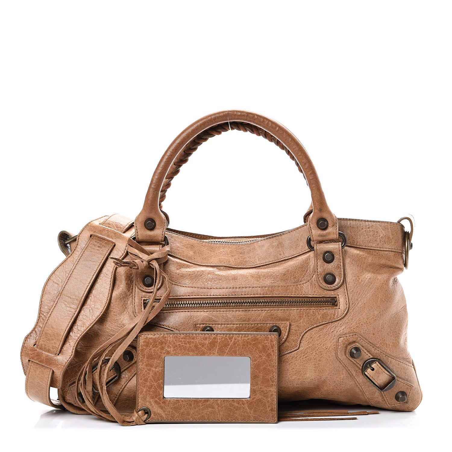 Balenciaga Chevre Classic Hardware First Caramel 1 of 10