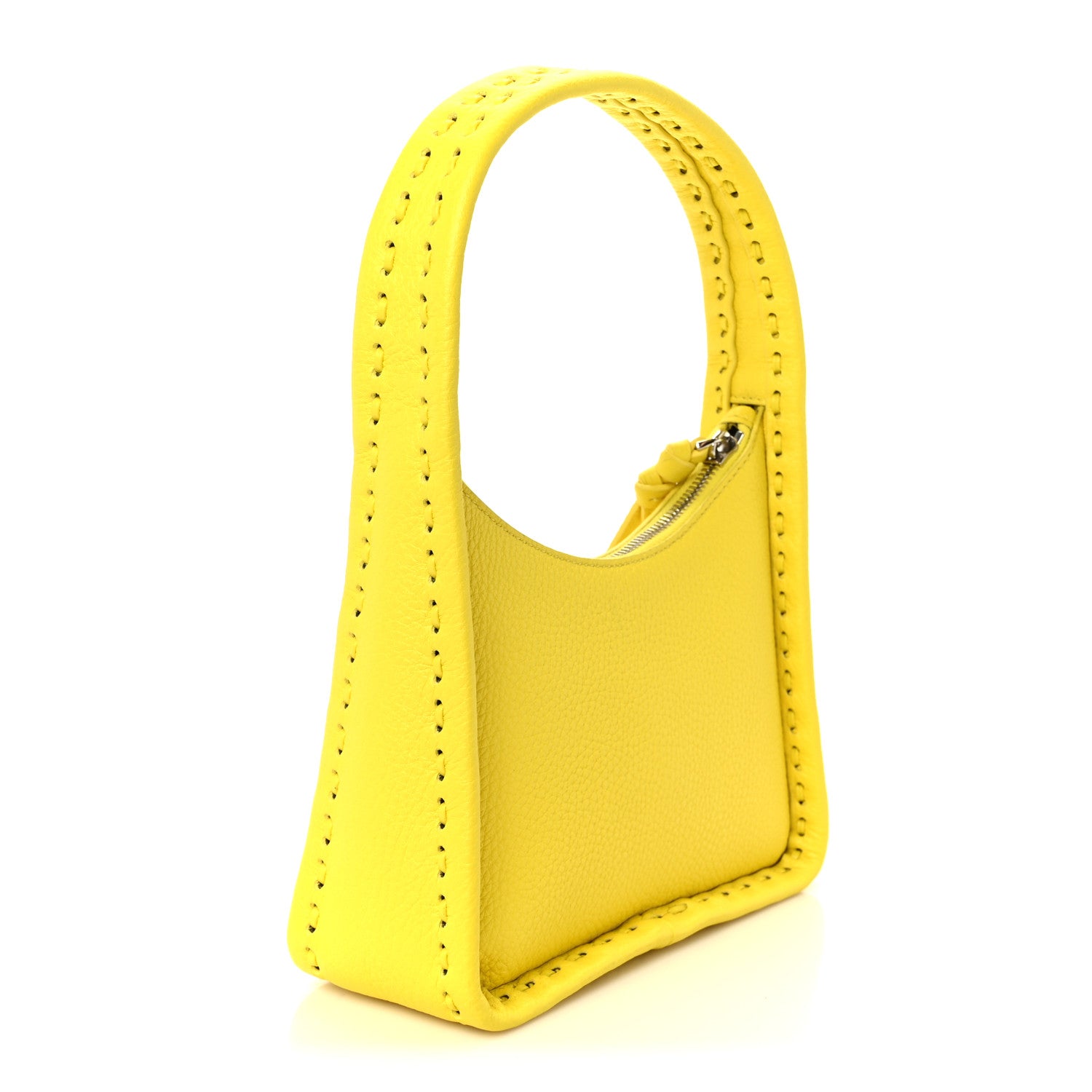 Fendi Cuoio Roma Sellerissima Nappa Sintetica Tape Stitch Mini Fendessence Shoulder Bag Pomelo Pomelo 3 of 11