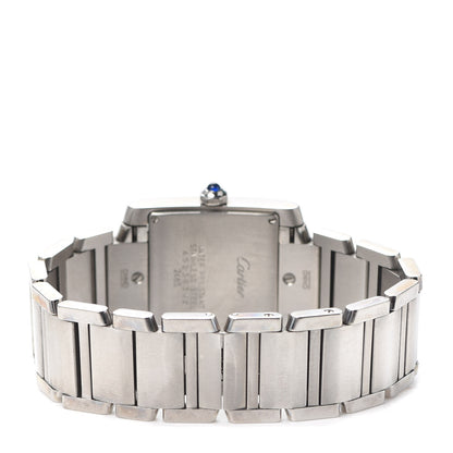 Cartier Stainless Steel 25mm Tank Francaise Quartz Watch 3 of 6