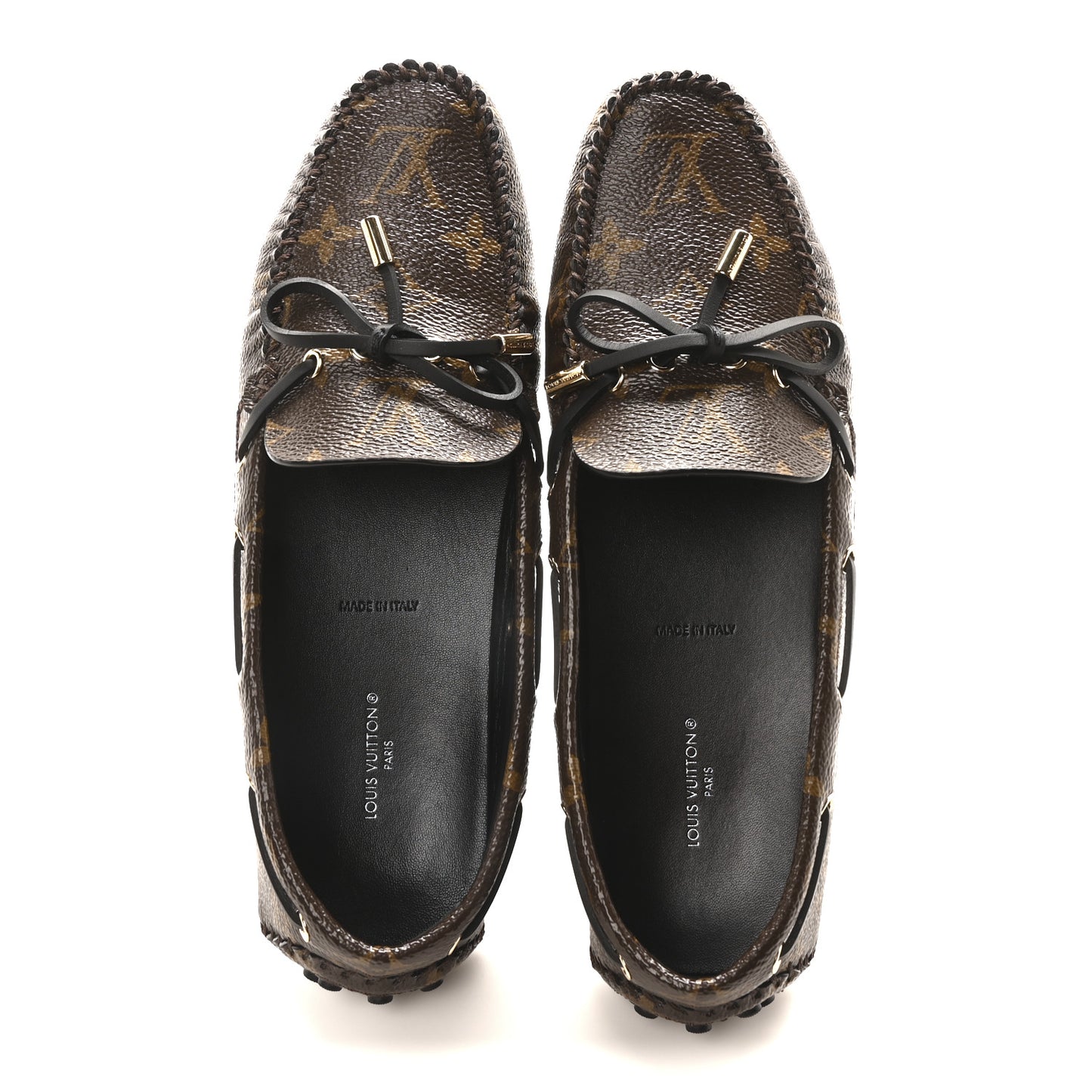 Patent Monogram Gloria Loafers 39