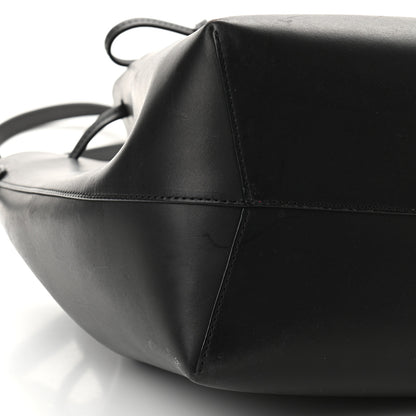 Mansur Gavriel Vegetable Tanned Calfskin Bucket Bag Black Flamma 7 of 11