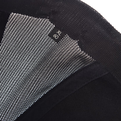 Gucci X SEGA Calfskin GUCCY Stars Baseball Hat XL Black Gold 6 of 7