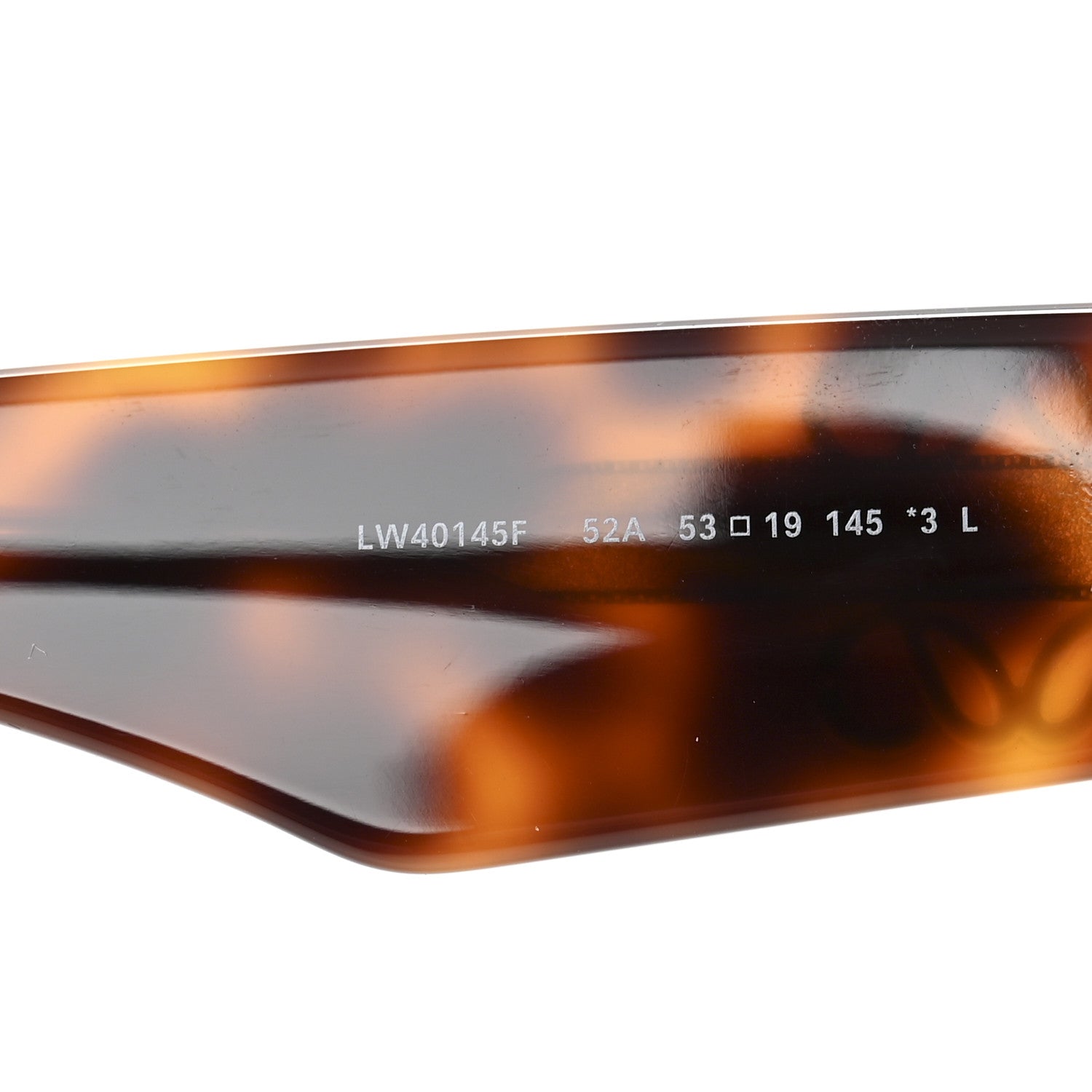 Loewe Acetate Anagram Cat Eye Sunglasses LW40145F Havana 6 of 8