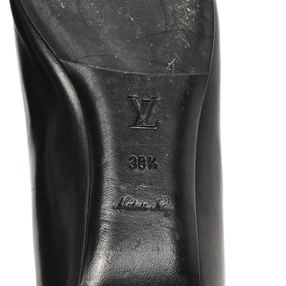 Louis Vuitton Calfskin Uniformes Ballet Flats 38.5 Black 7 of 9