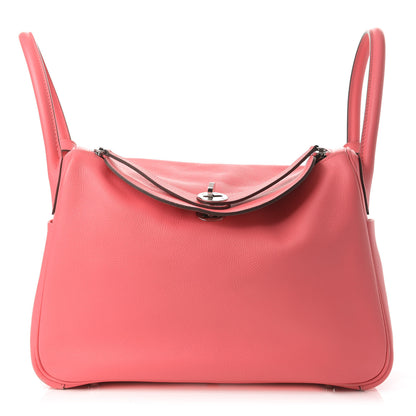 Hermes Evercolor Lindy 30 Rose Azalee 1 of 12