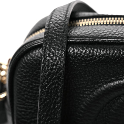 Gucci Pebbled Calfskin Small Soho Disco Bag Black 11 of 13