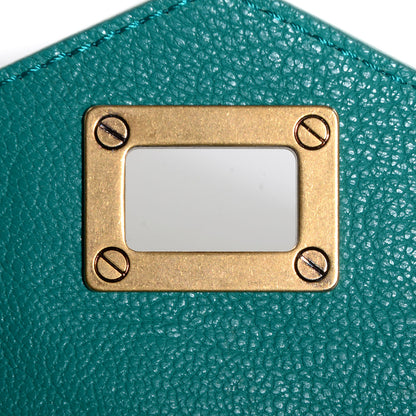 Proenza Schouler Leather PS1 Mini Pouch Messenger Bag Aqua 9 of 13