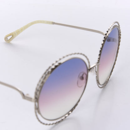 Chloe Oversized Round Carlina Oversized Round Sunglasses CE114ST Rainbow 6 of 7