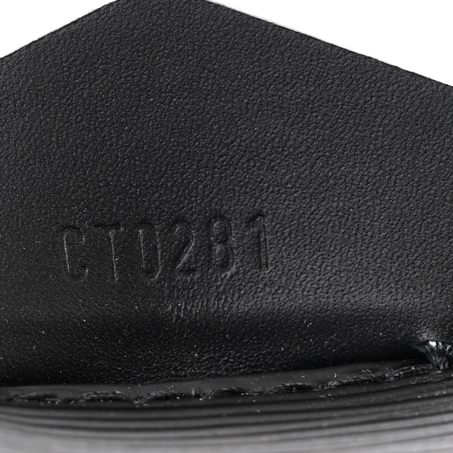Louis Vuitton Epi Easy Pouch On Strap Black 7 of 10