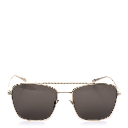 Chanel Metal Pilot Sunglasses 4256 Gold 2 of 9