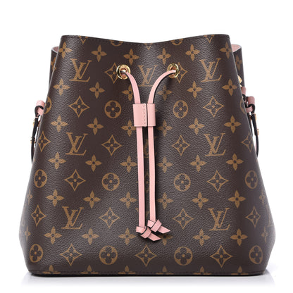 Louis Vuitton Monogram Neonoe MM Rose Poudre 1 of 9