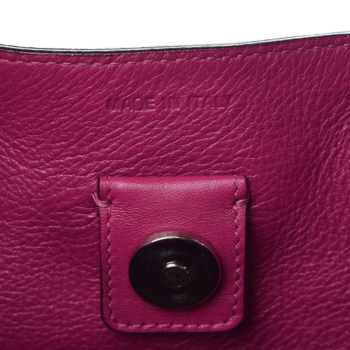 Smooth Calfskin Large Diorissimo Tote Beige Fuchsia