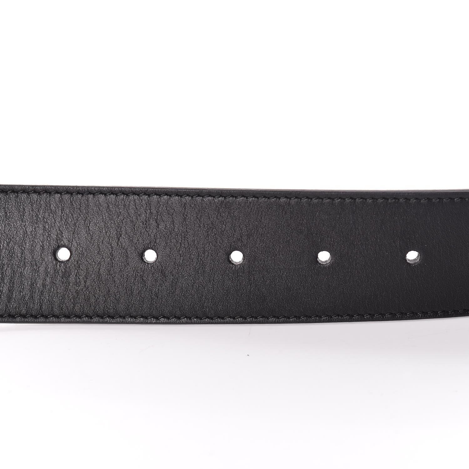 Gucci Calfskin Double G 40mm Belt 70 28 Black 5 of 6