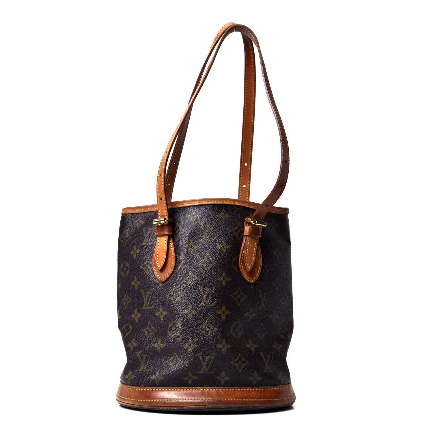 Louis Vuitton Monogram Petit Bucket 23 1 of 4