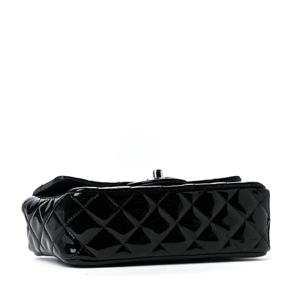 Chanel Patent Calfskin Quilted Mini Rectangular Flap Black 6 of 8