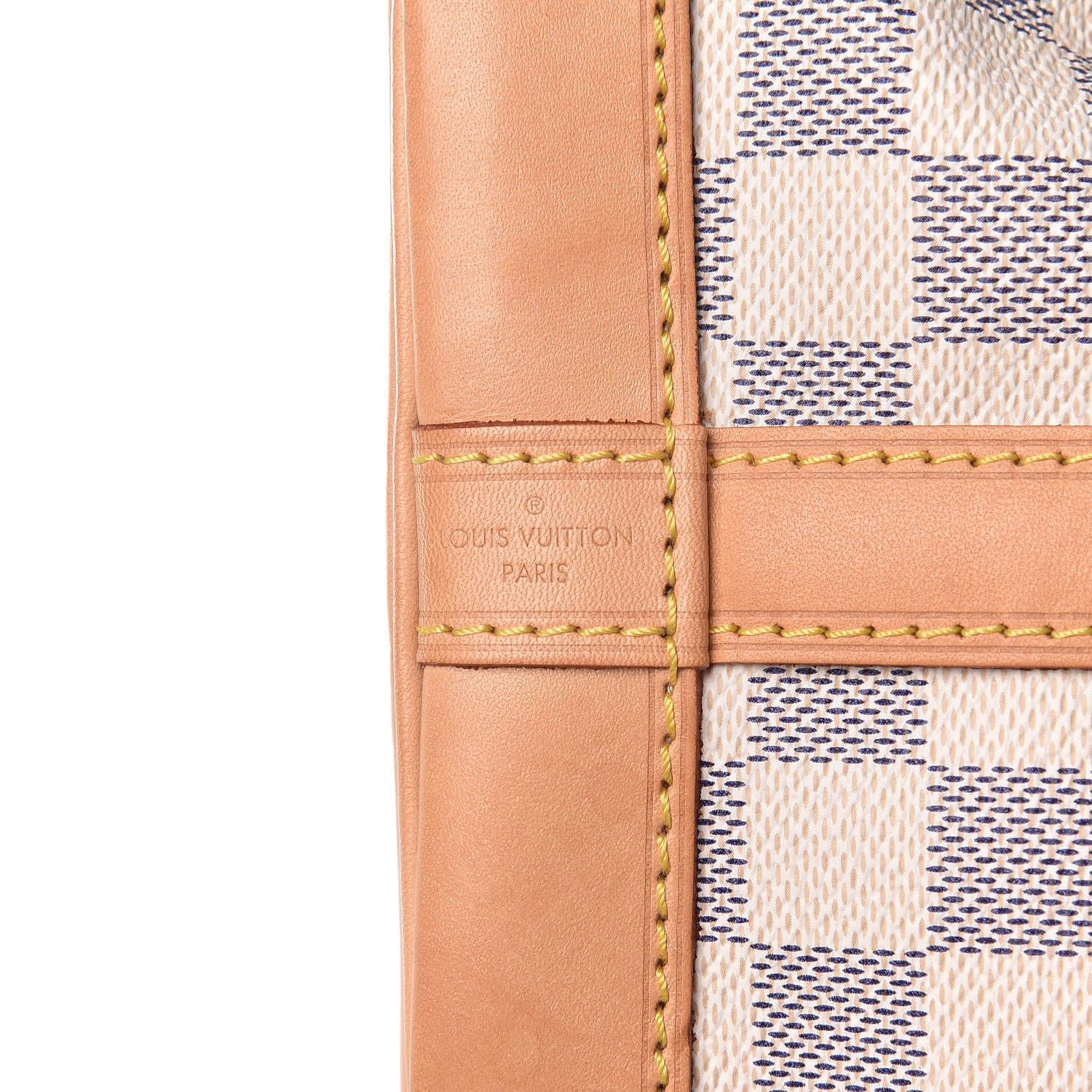 Louis Vuitton Damier Azur Noe BB 7 of 14
