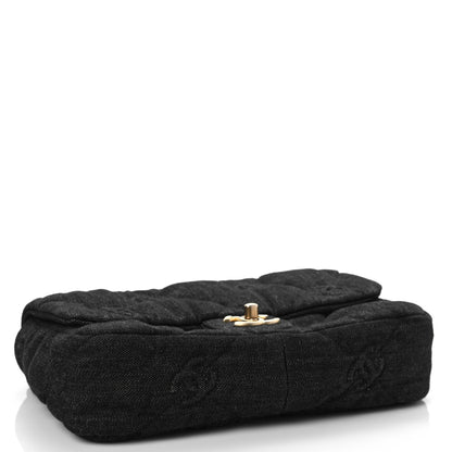 Chanel Denim Quilted Medium Funky Town Flap Black 4 of 8