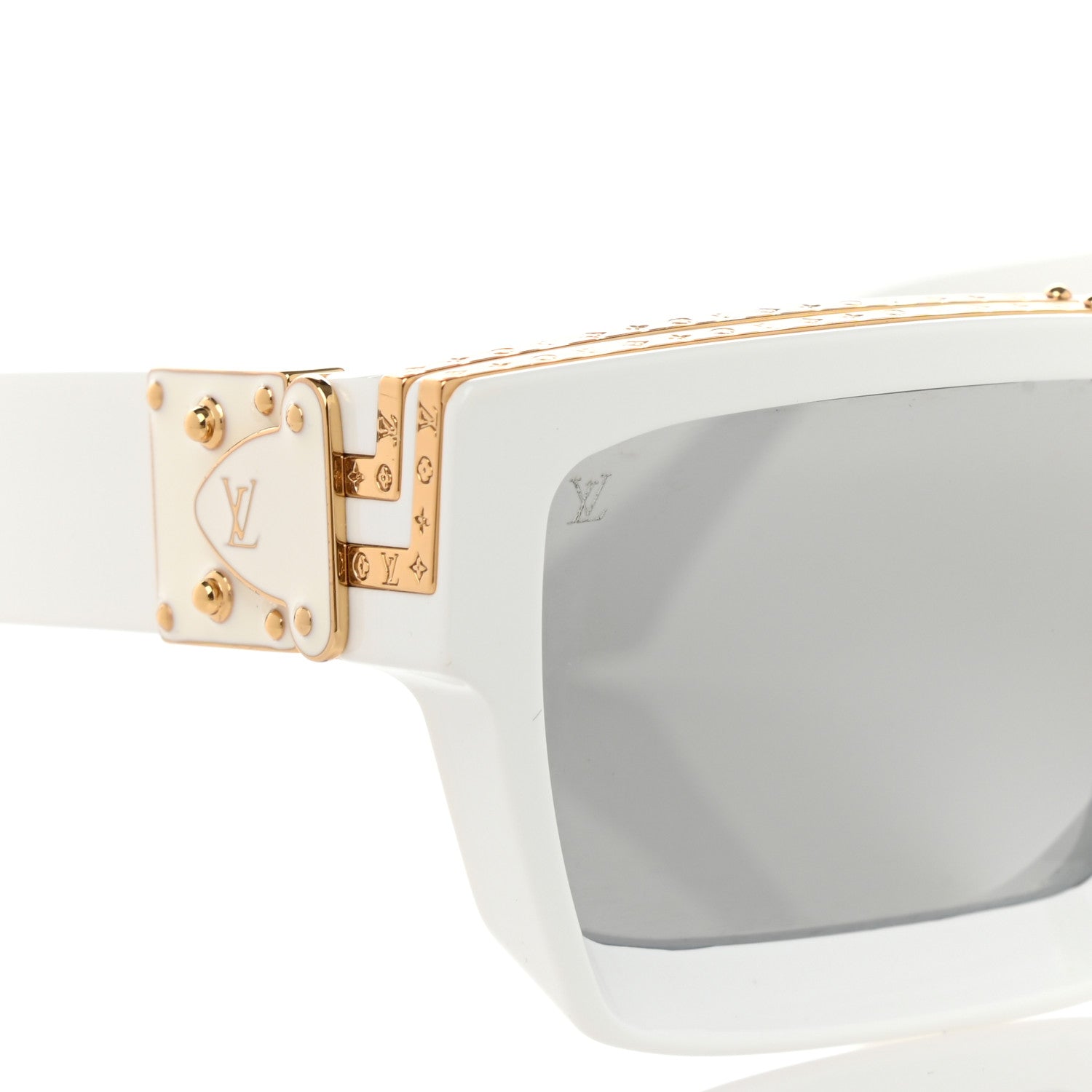 Louis Vuitton Acetate 1.1 Millionaires Z1166E Sunglasses White 5 of 8