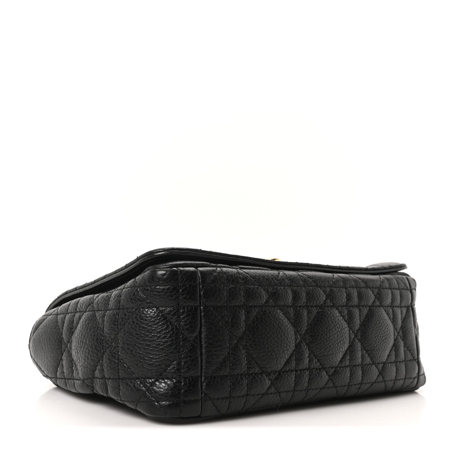 Christian Dior Calfskin Cannage Small Caro Bag Black 4 of 11