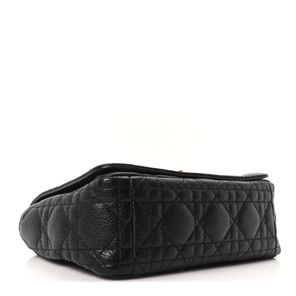 Christian Dior Calfskin Cannage Small Caro Bag Black 4 of 11
