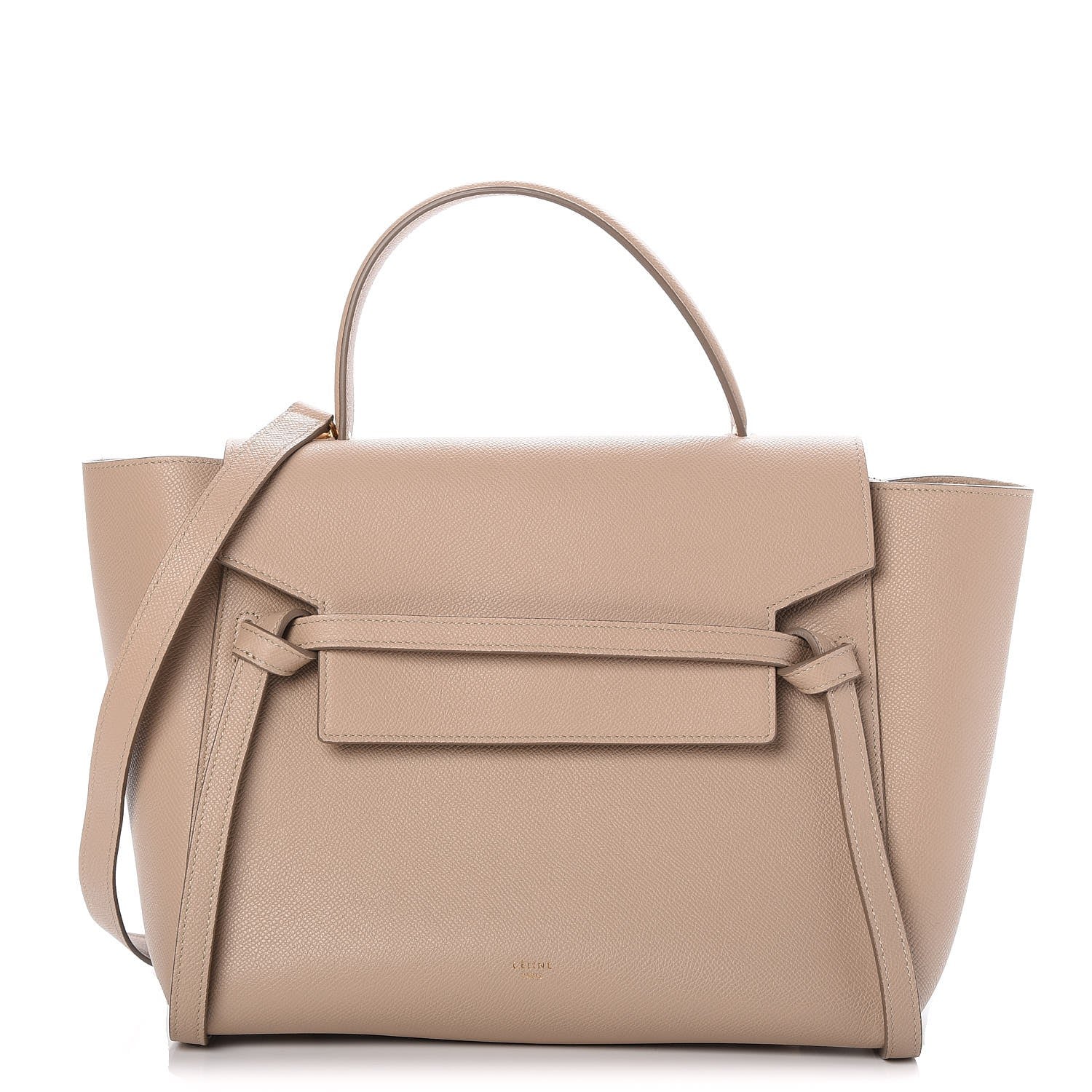 Celine Grained Calfskin Mini Belt Bag Light Taupe 1 of 7