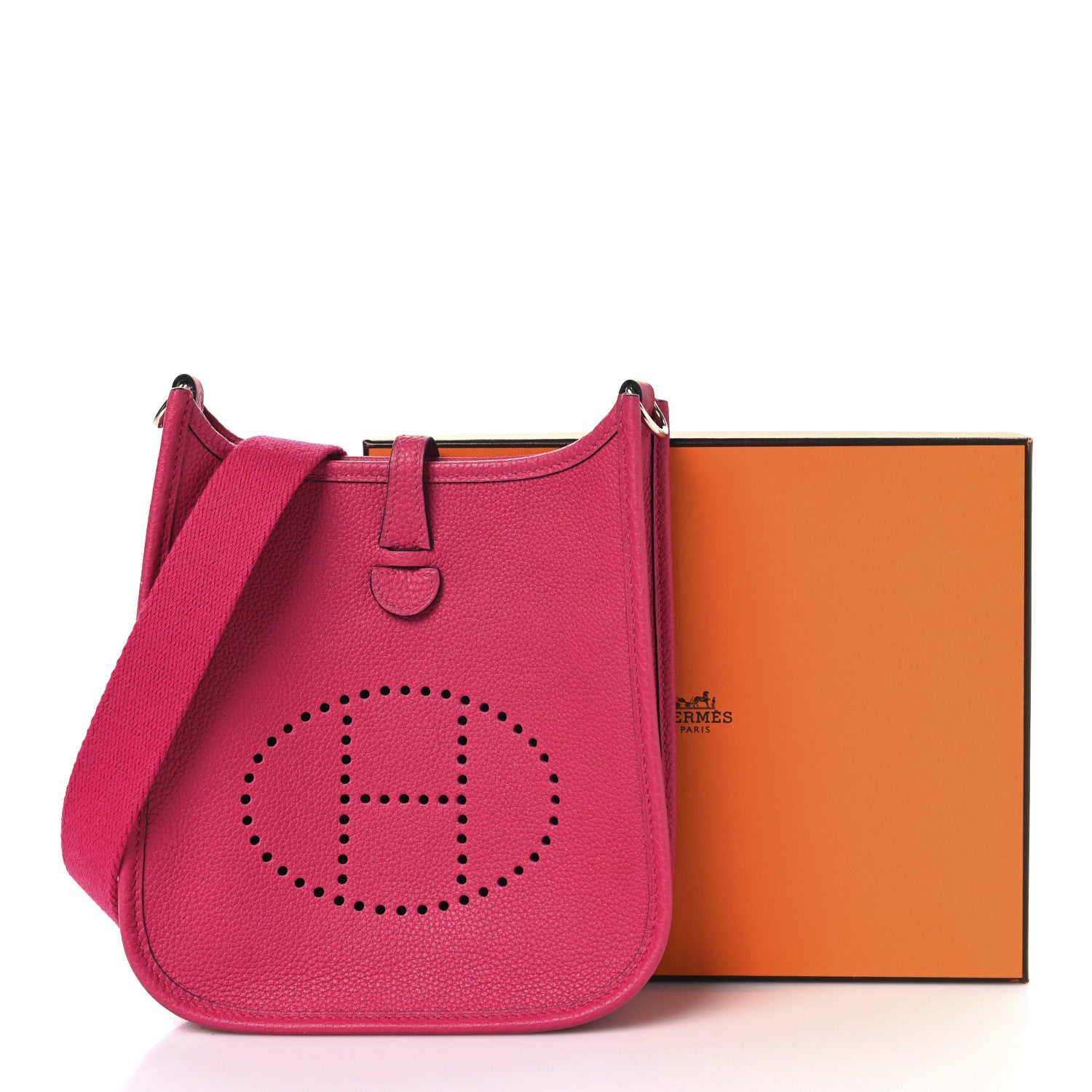 Hermes Taurillon Maurice Evelyne TPM Rose Mexico 1773098