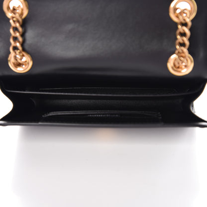 Dolce & Gabbana DOLCE & GABBANA Smooth Calfskin Mini Devotion Crossbody Bag Black 6 of 7