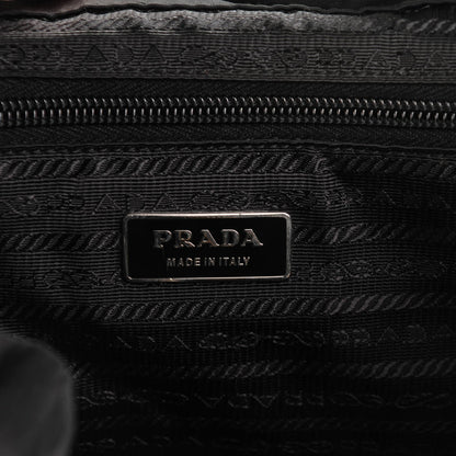 Prada Nylon Cinch Backpack Black 6 of 7