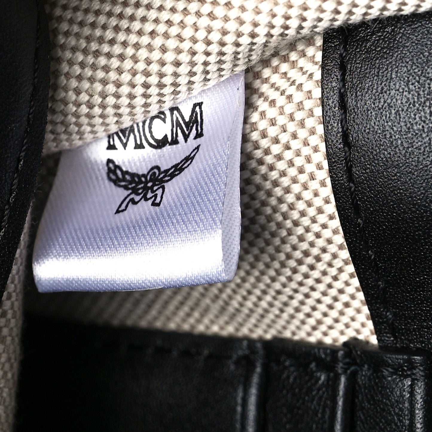 Vintage Jacquard Monogram Mini Tracy Crossbody Black