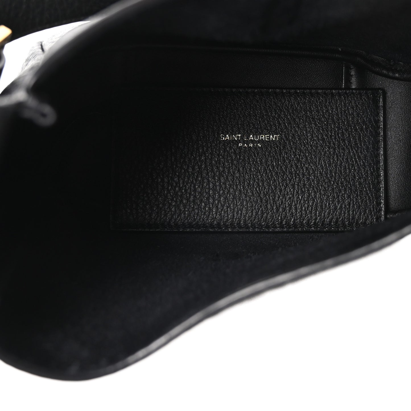 Grained Calfskin Baby Le 5 A 7 Supple Hobo Black
