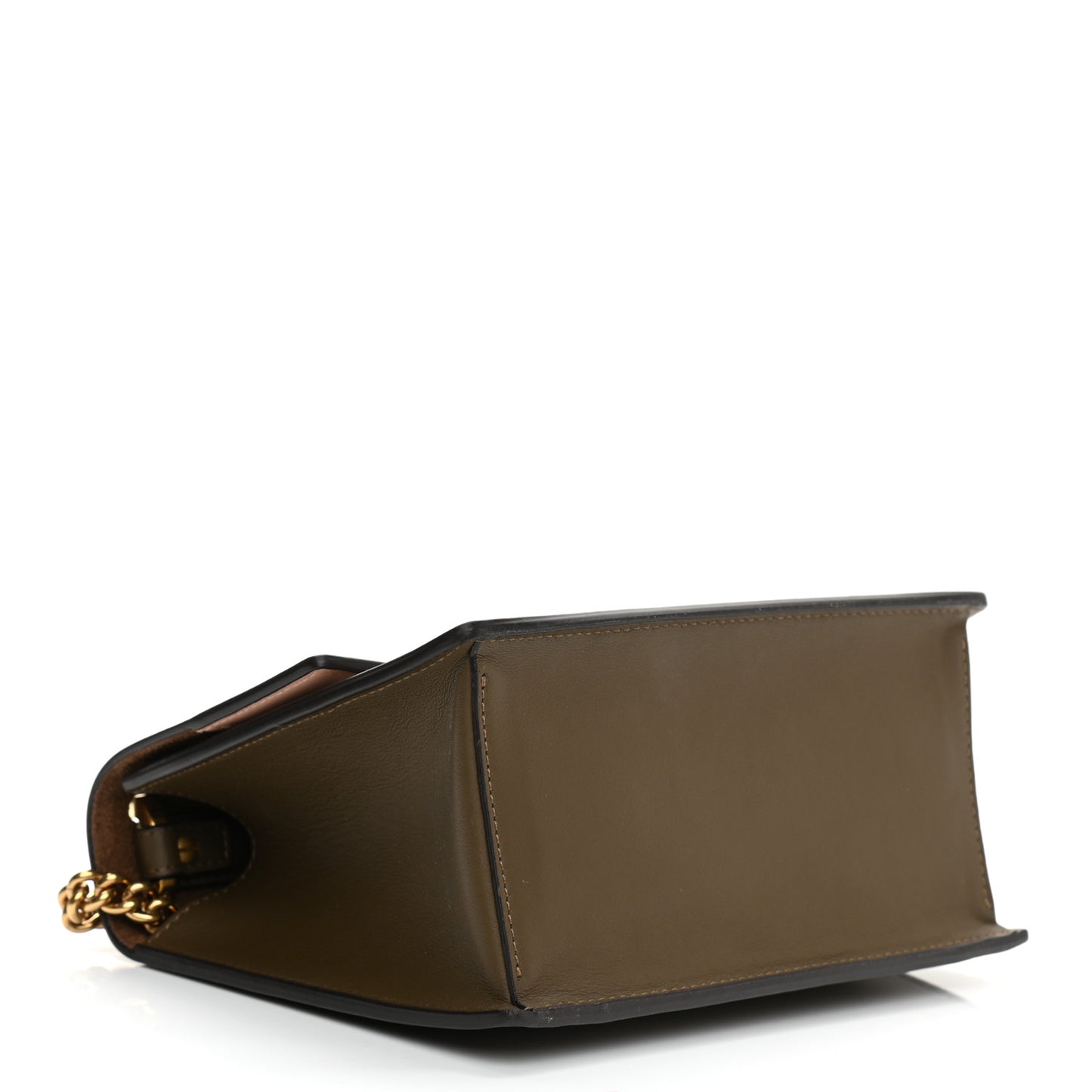 Vitello Grace Matte Small Kan U Shoulder Bag Wood