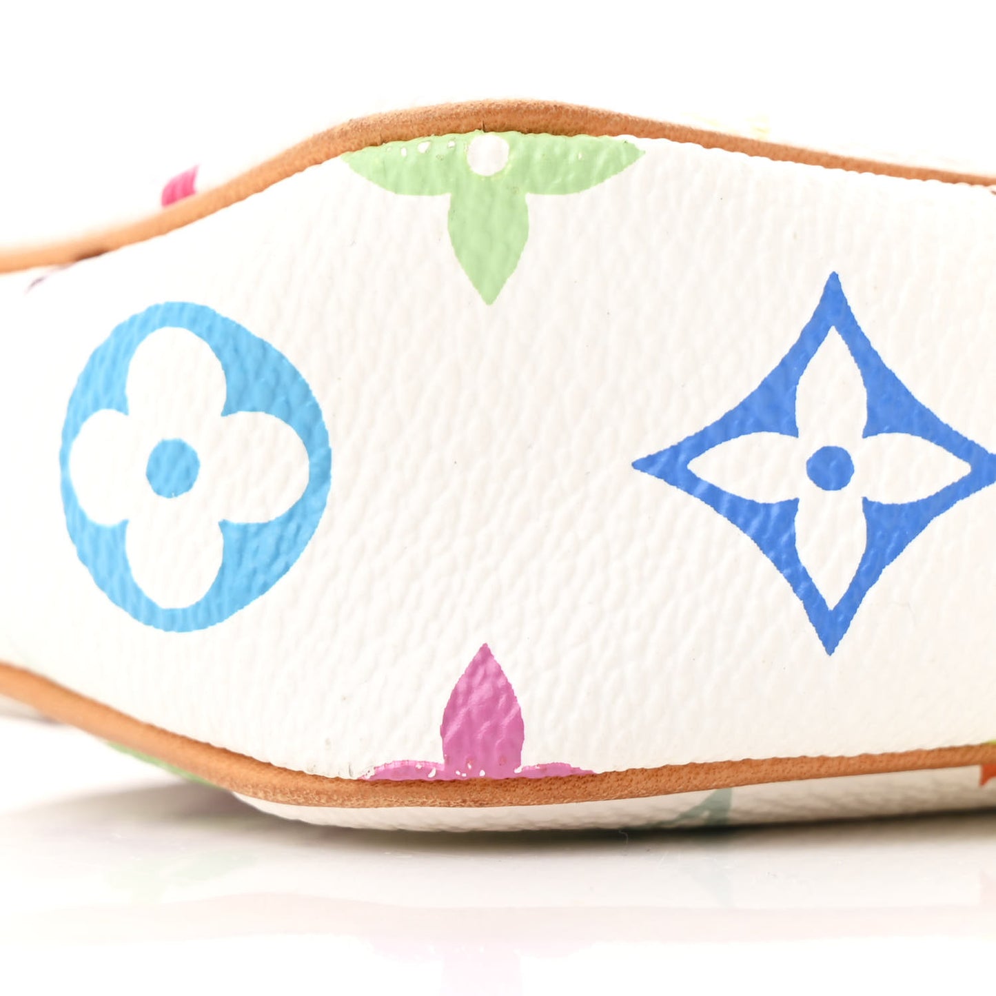 Monogram Multicolor Pochette Accessories White