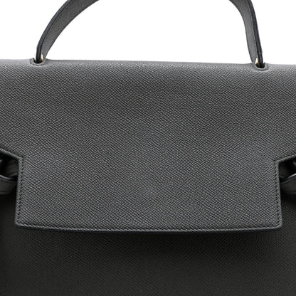 Celine Grained Calfskin Mini Belt Bag Grey 9 of 11