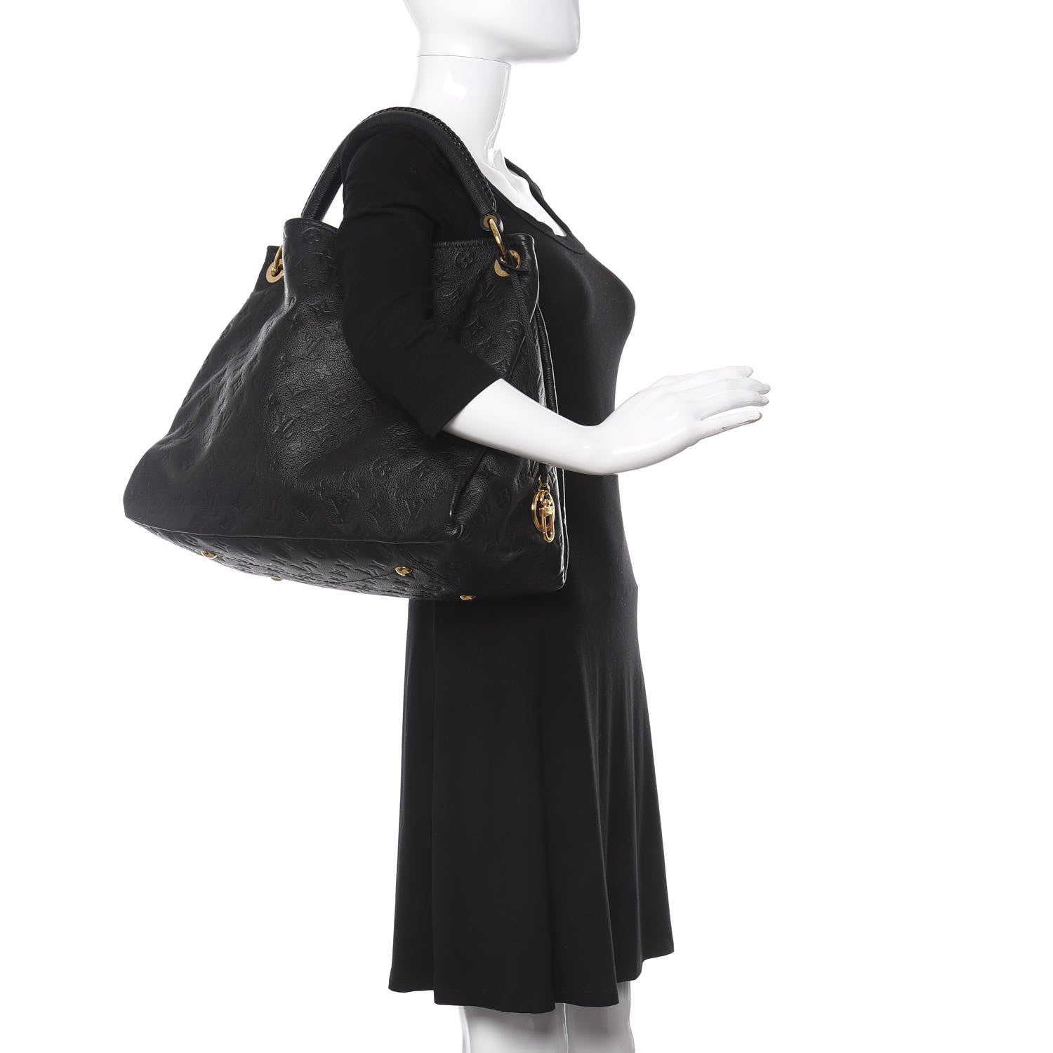 Louis Vuitton Empreinte Artsy MM Black 2 of 10