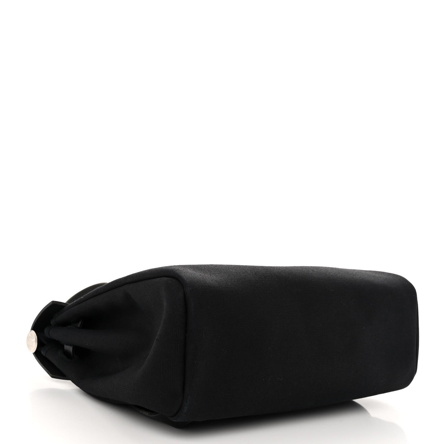 Hermes Toile Vache Calfskin Herbag 30 PM Backpack Black 6 of 11