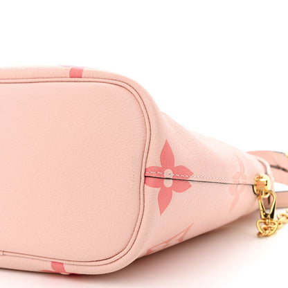 Louis Vuitton Empreinte Monogram Giant By The Pool Marshmallow Hobo PM Bouton De Rose 10 of 10
