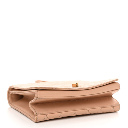 Chanel Goatskin Quilted Large Rita Top Handle Flap Beige 4 of 20