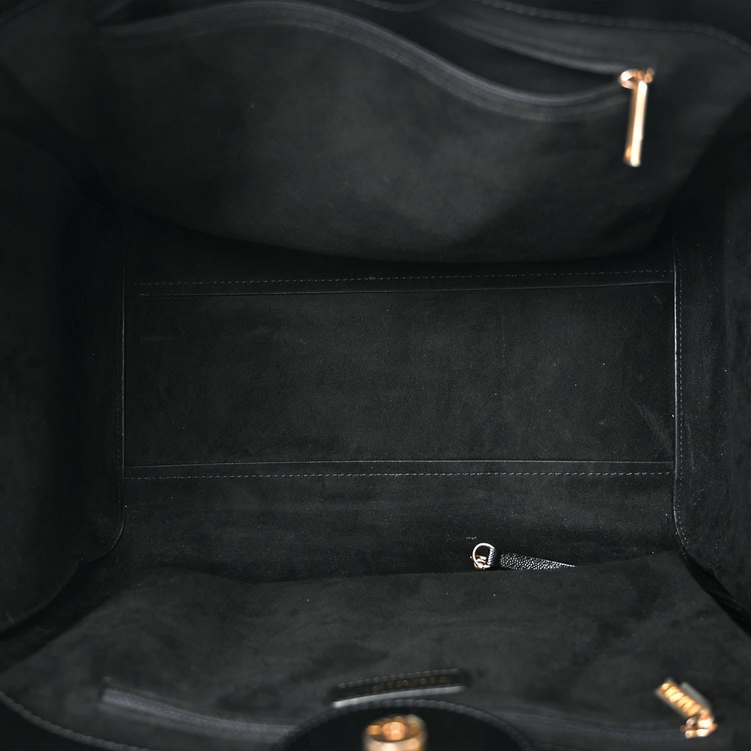 Chanel Caviar Medium Studded Deauville Tote Black 5 of 10