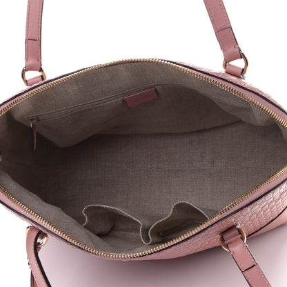 Gucci Soft Microguccissima Medium Bree Shoulder Bag Dark Cipria 4 of 4