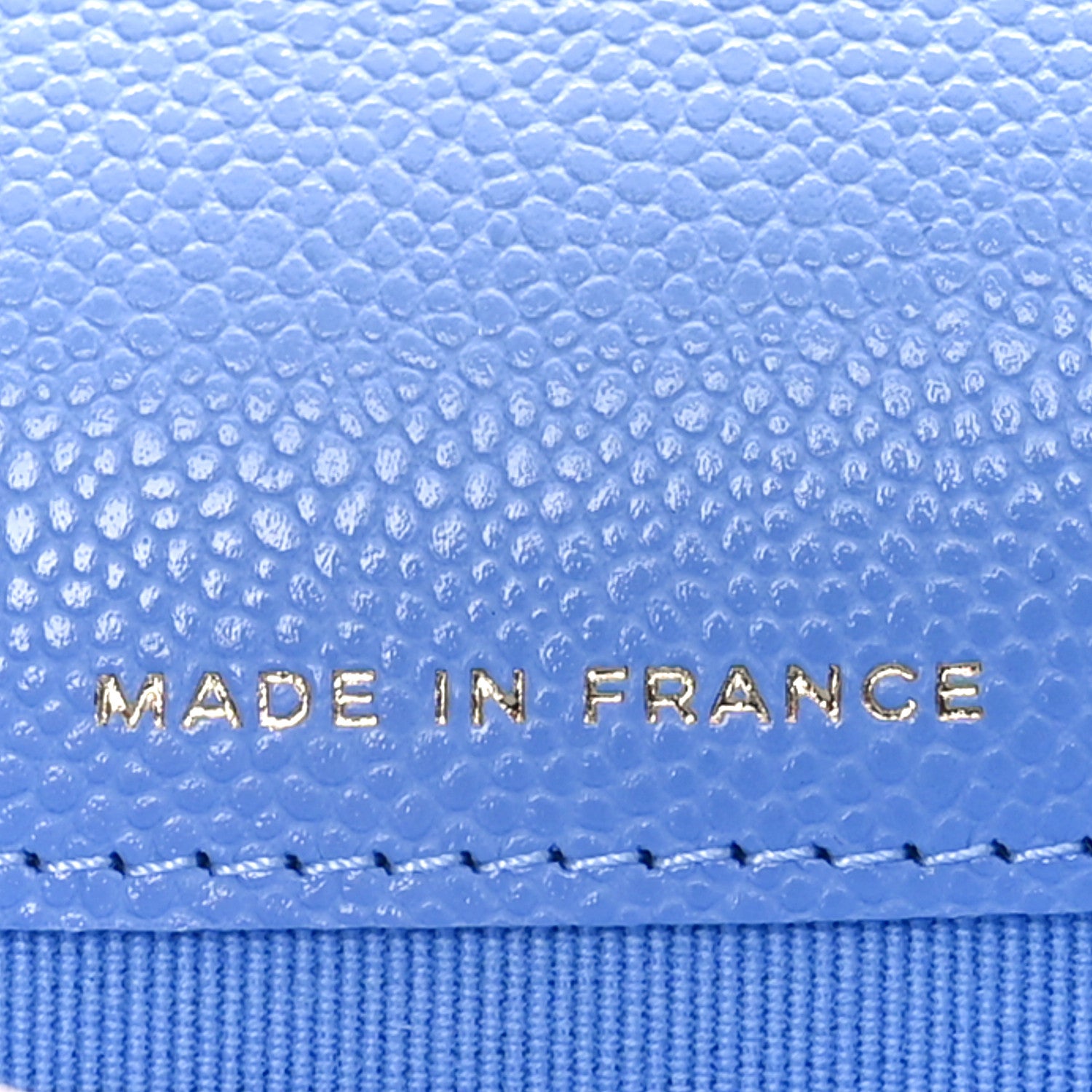 Chanel Caviar Quilted Flap Card Holder Wallet Blue 7 of 12