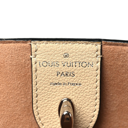 Louis Vuitton Calfskin Lockme Cabas Vanille Black 6 of 6