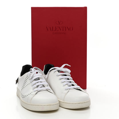 Valentino Garavani Calfskin Womens Backnet Sneakers 40 Black 10 of 10