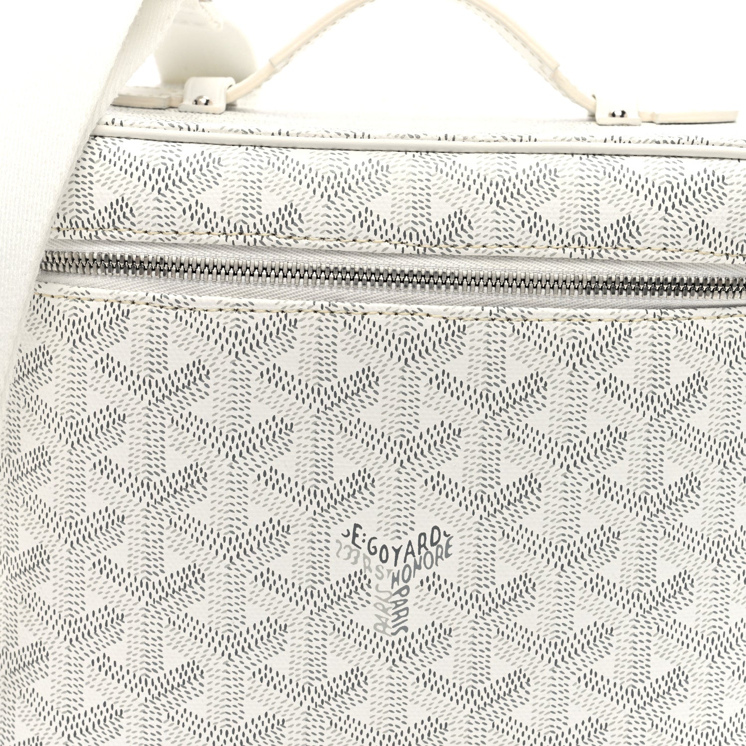 Goyard Goyardine Muse Vanity Case White 8 of 10