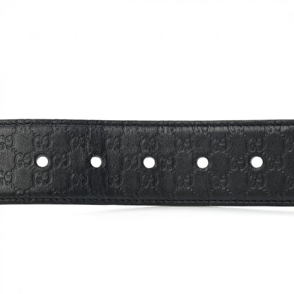Gucci Soft Microguccissima Margaux Calfskin Belt 90 36 Black 5 of 5