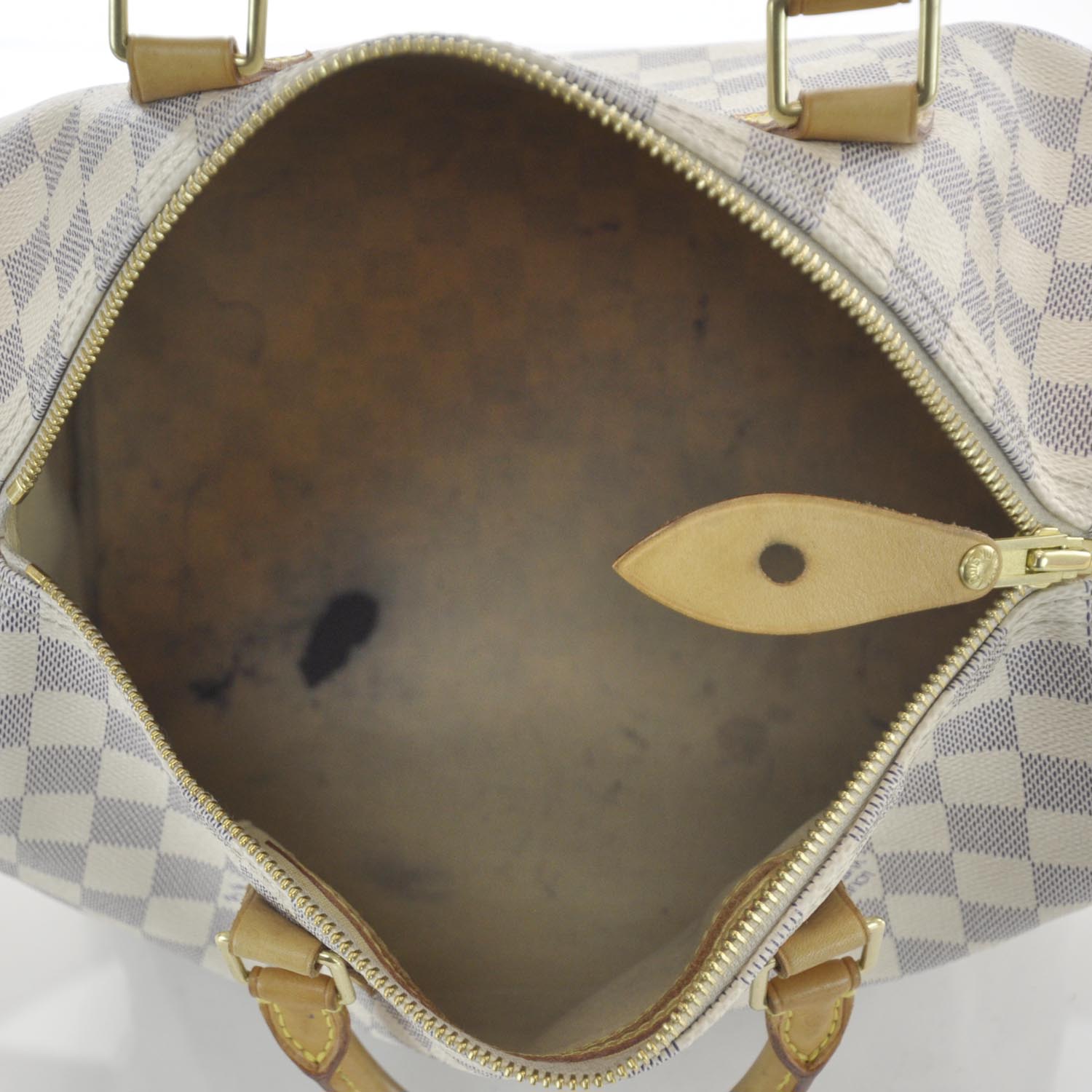 Louis Vuitton Damier Azur Speedy 30 7 of 8