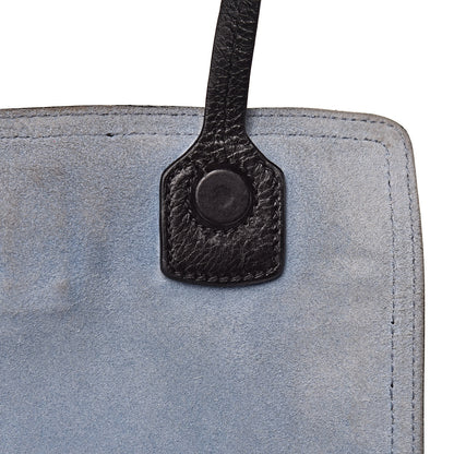 Prada Glace Calf Etiquette Flap Black Astrale 13 of 18