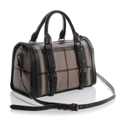 Burberry Smoked Check Bowler Bag Brown 3 of 12